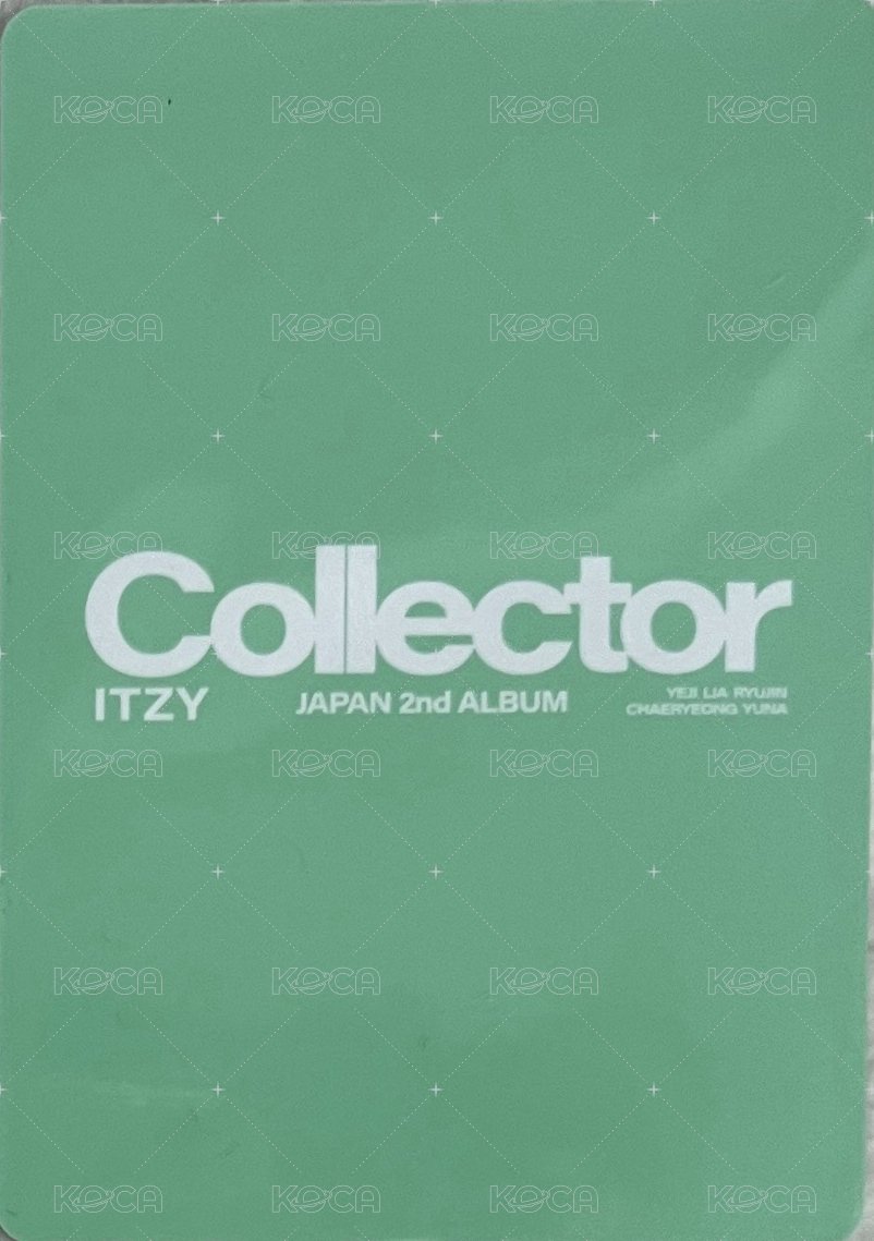 Collector JYP JAPAN 4th fm DAY2 線下 幸運卡  背面
