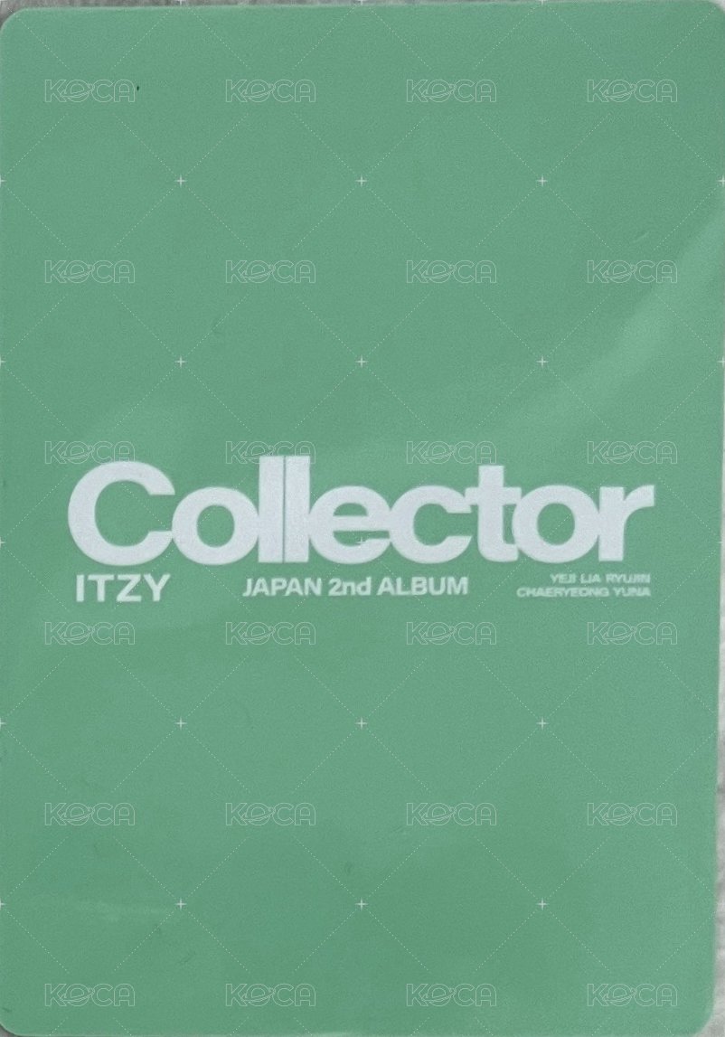 Collector JYP JAPAN 4th fm DAY2 線下 幸運卡  背面