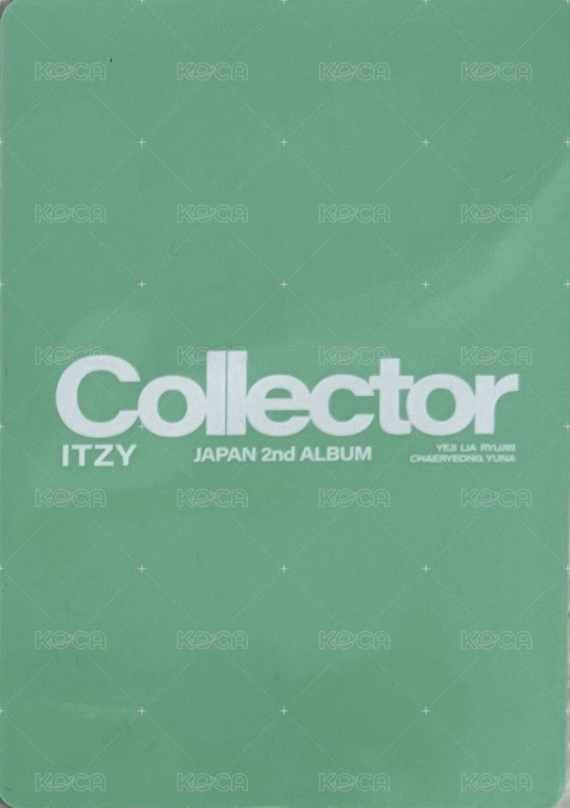 Collector JYP JAPAN 4th fm DAY2 線下 幸運卡  背面