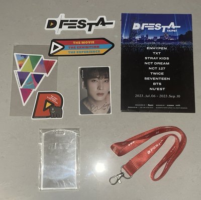 全圓佑D社2023入場卡（臺灣卡背）