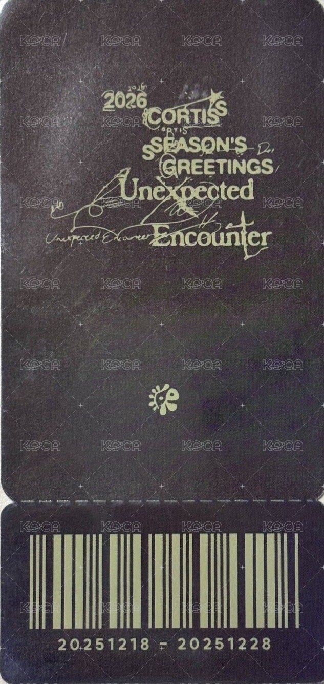 26年曆 韓國快閃 滿額卡  背面