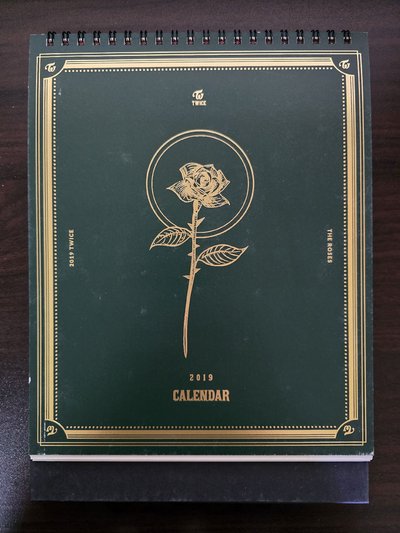 年前清空間 TWICE 2019、2024、2025韓國年曆