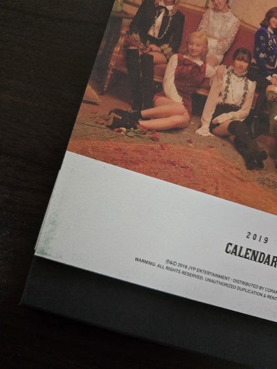 年前清空間 TWICE 2019、2024、2025韓國年曆