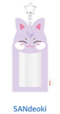 ANITEEZ IN ICE CITY 卡套 (組) PLUSH PHOTOCARD HOLDER KEYRING