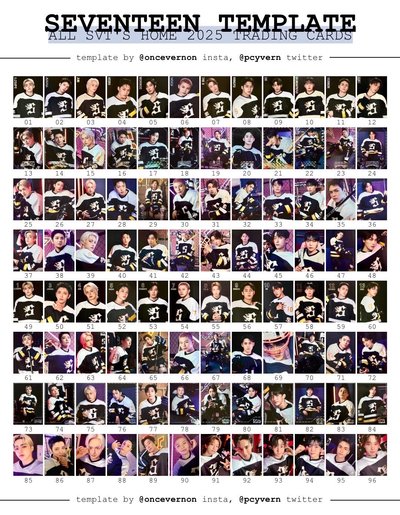 SEVENTEEN 2025 HOME 隨機小卡 確認款-待更新