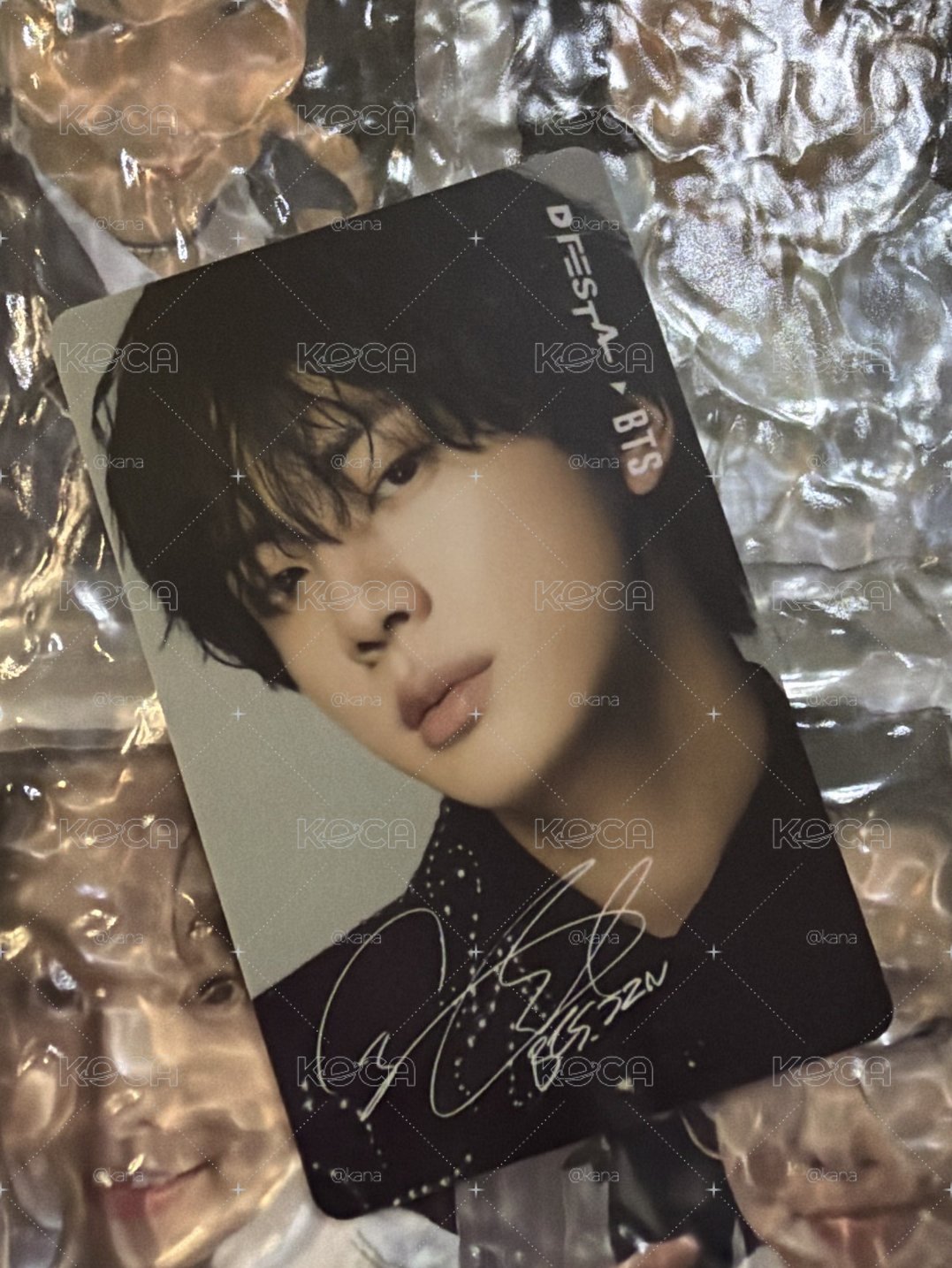 BTS JIN D社入場卡