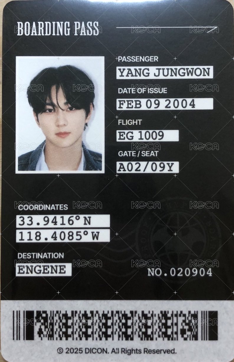 25年D社 EVEN-MORE證件卡 雜誌卡  背面