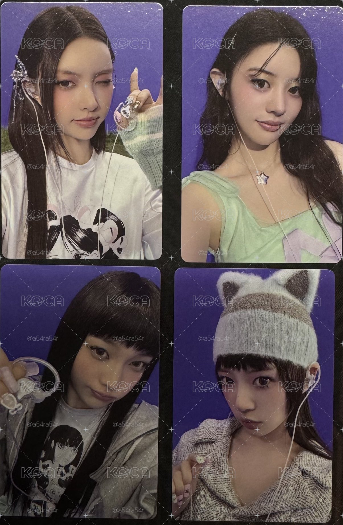 ILLIT Bomb耳機專小卡（Merch ver.)