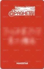 SPAGHETTI ms 台北 簽售卡  背面