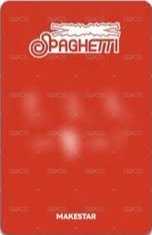 SPAGHETTI ms 台北 簽售卡  背面