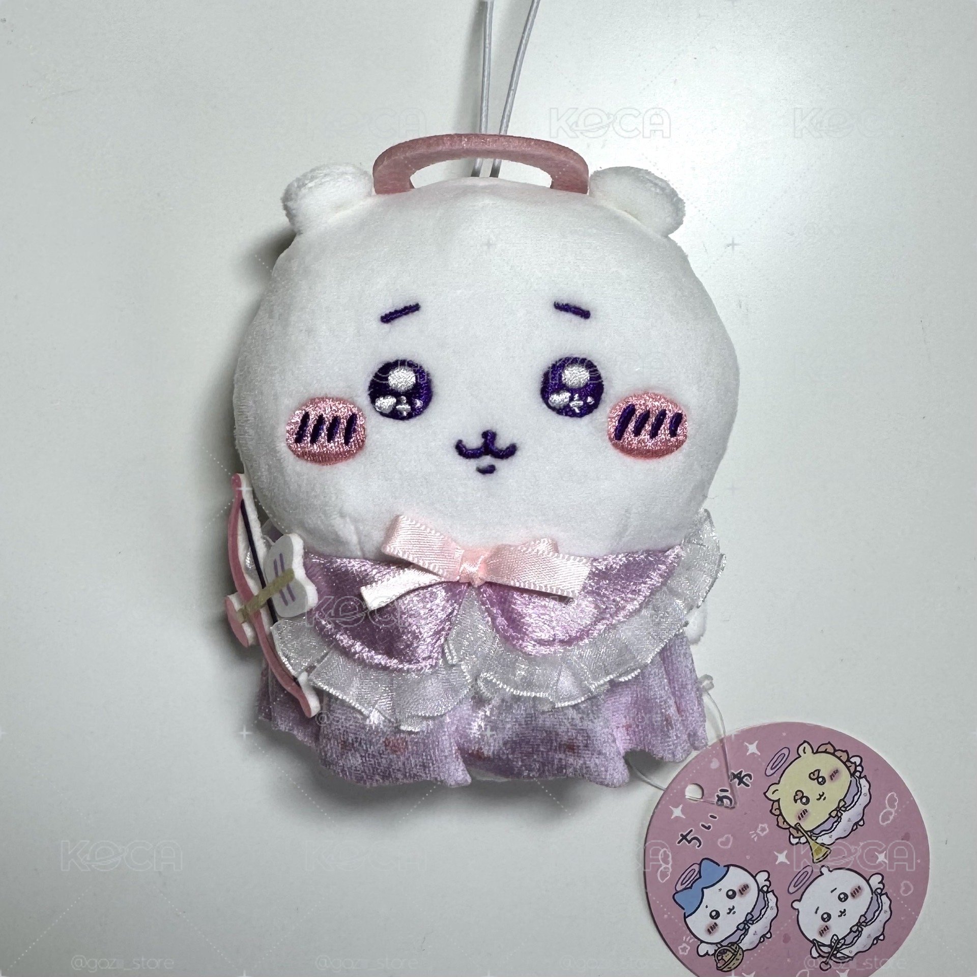 吉伊卡哇 日版 天使系列景品 天使吉伊 娃娃吊飾 吊娃 吉伊 小可愛