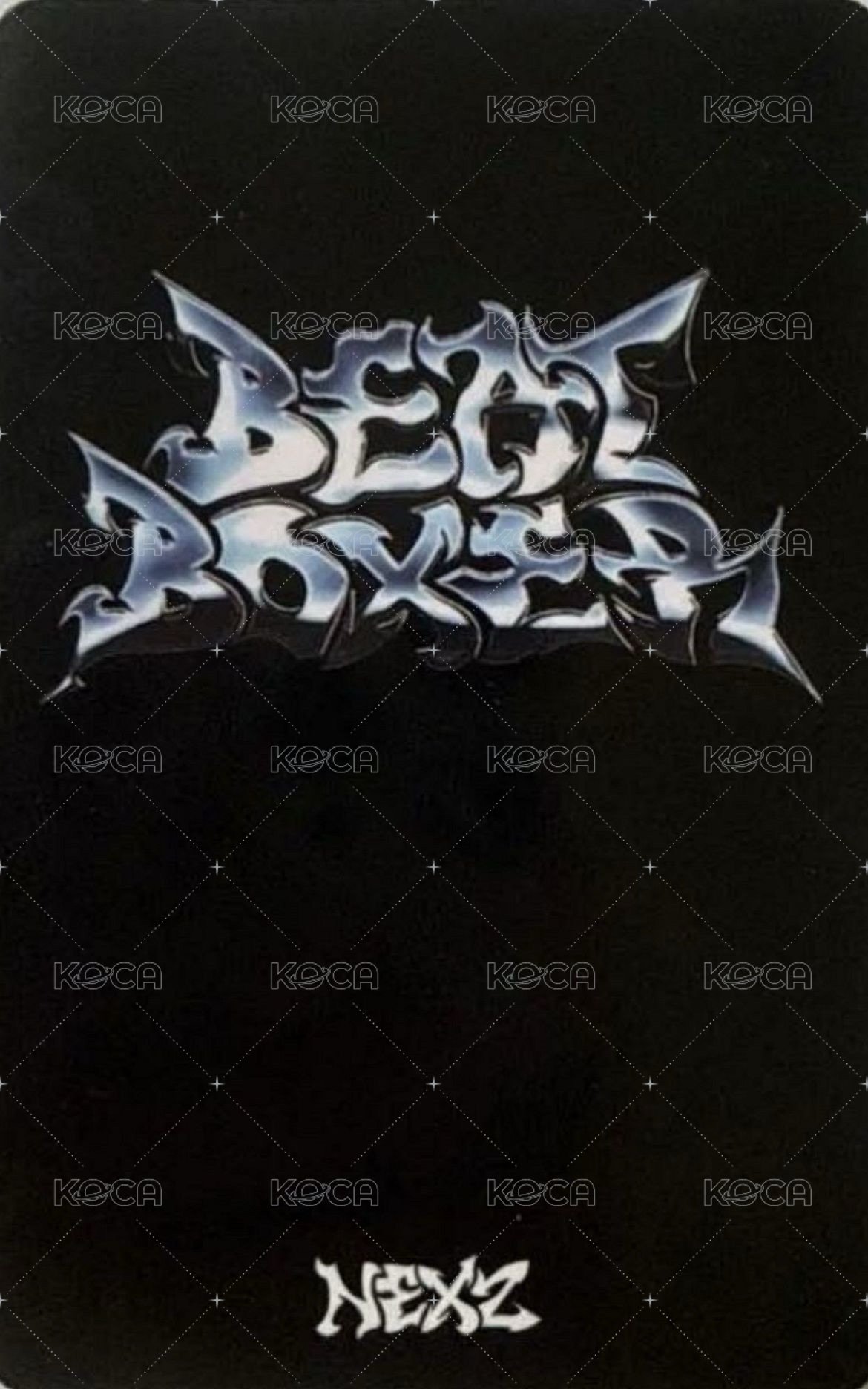 迷三 二倍 打歌卡  背面