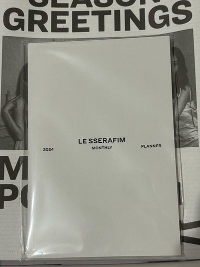 24年曆 手帳本+吊牌+wvs特典