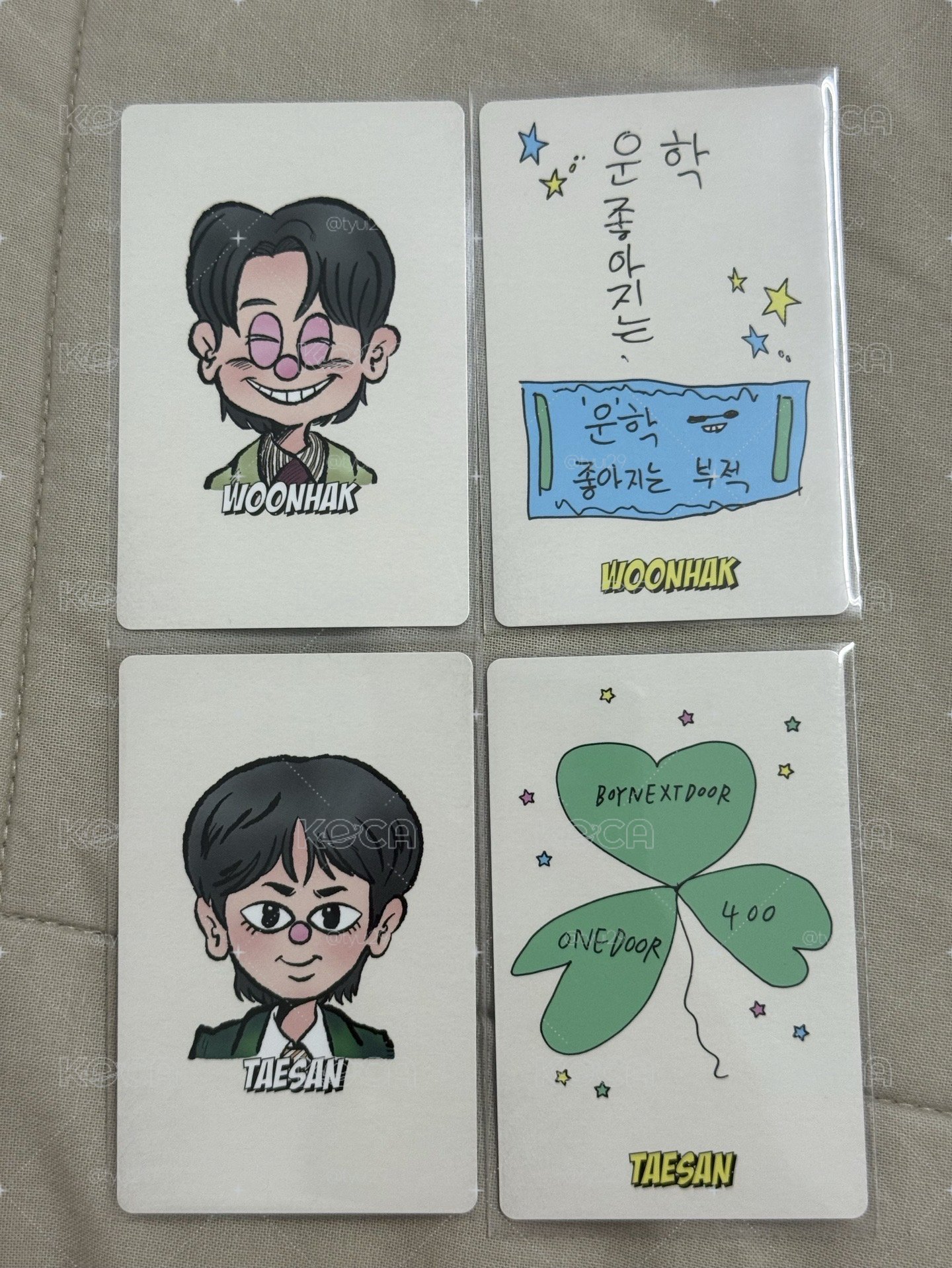 💖卡背很可愛💖2025山鶴年曆小卡