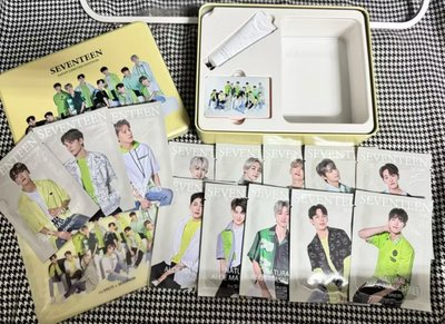 seventeen the saem 面膜 鐵盒套組