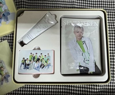seventeen the saem 面膜 鐵盒套組