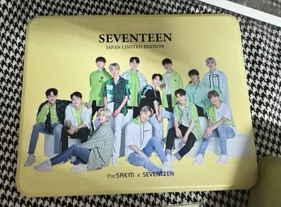 seventeen the saem 面膜 鐵盒套組