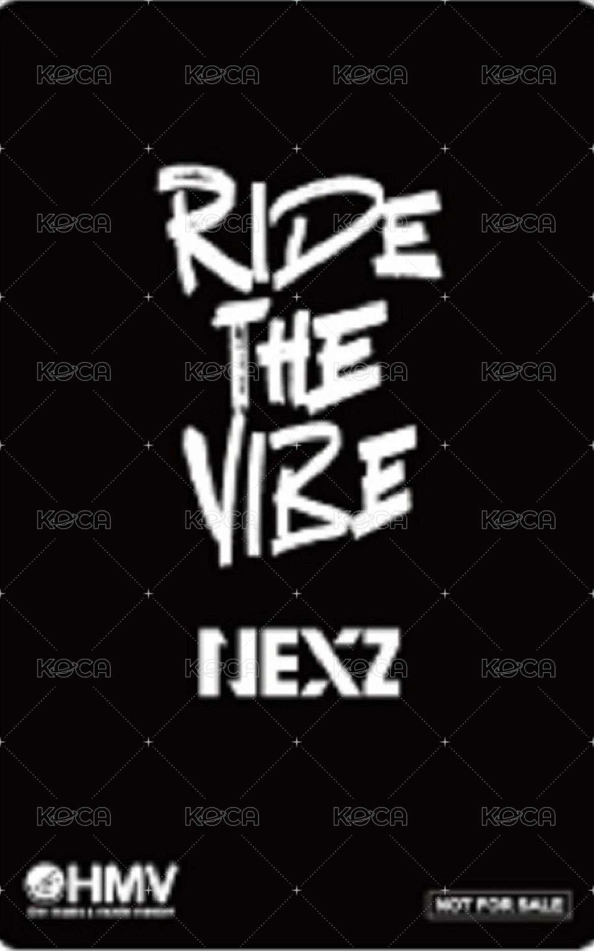 出道專 hmv 特典卡 留言卡 背面