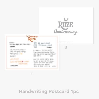 一週年棒球外套明信片