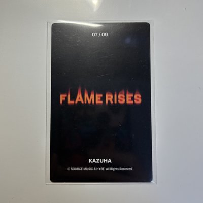 ［FLAME RISES］2023亞巡 卡包隨機卡 櫻花 一葉 恩採