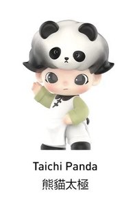 動物王國 熊貓太極 公仔 