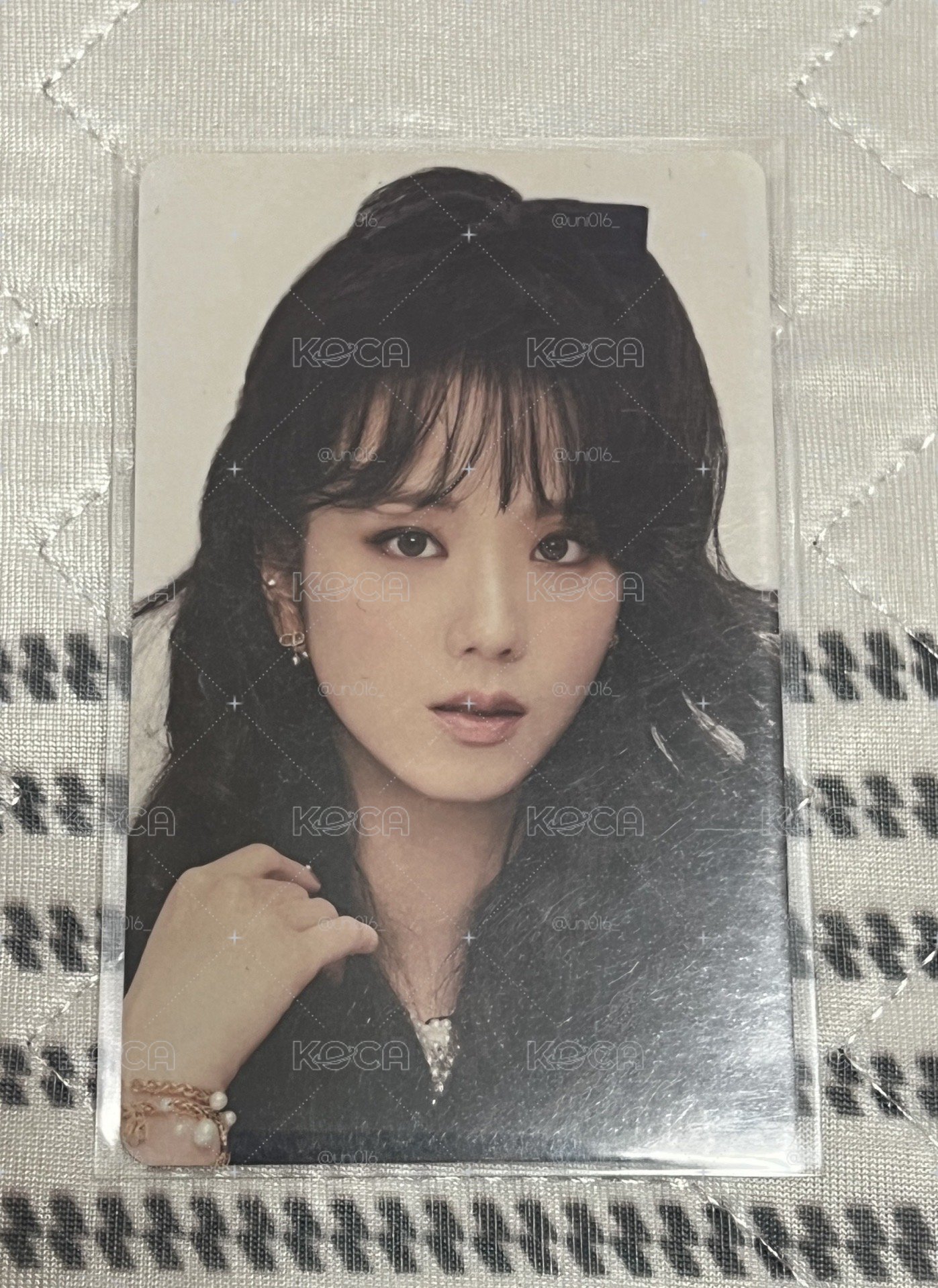 Jisoo wvs特典卡
