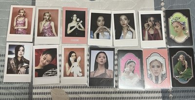 Jisoo Rosé拍立得