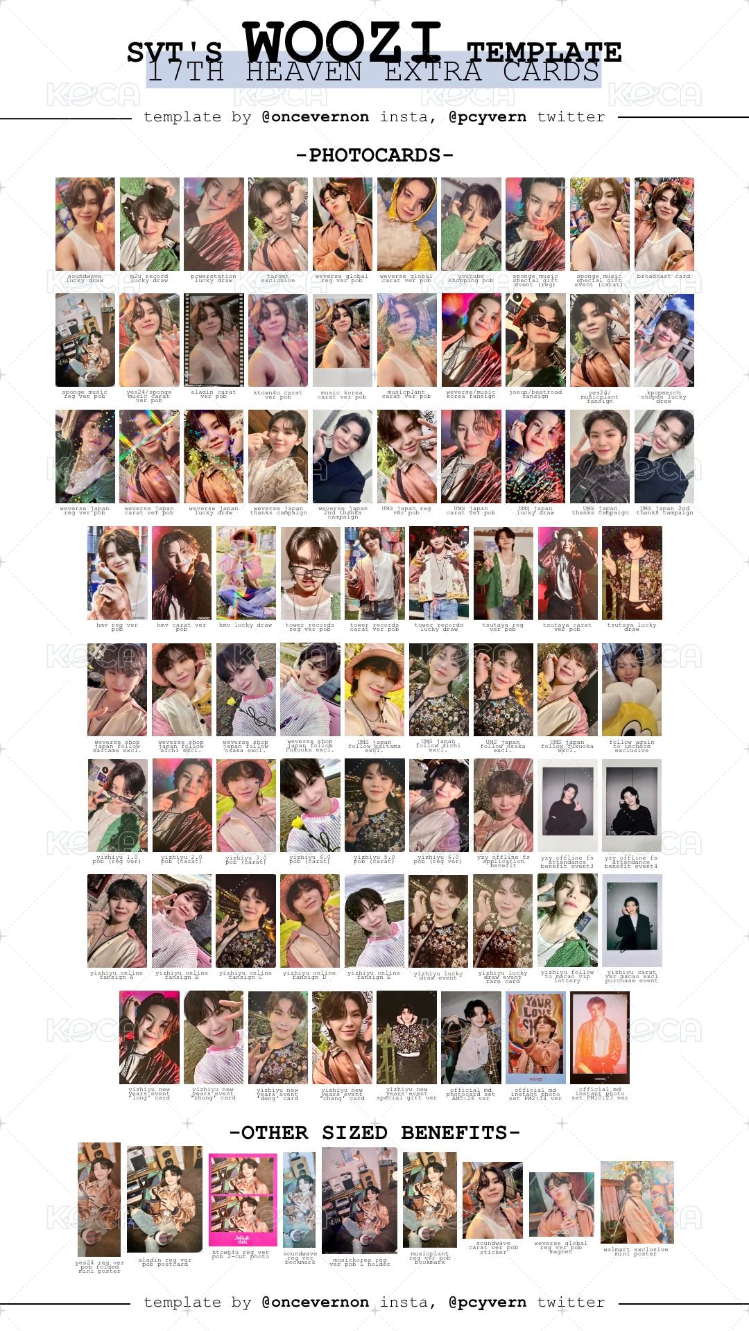 MINI11 sponge 特典卡  背面