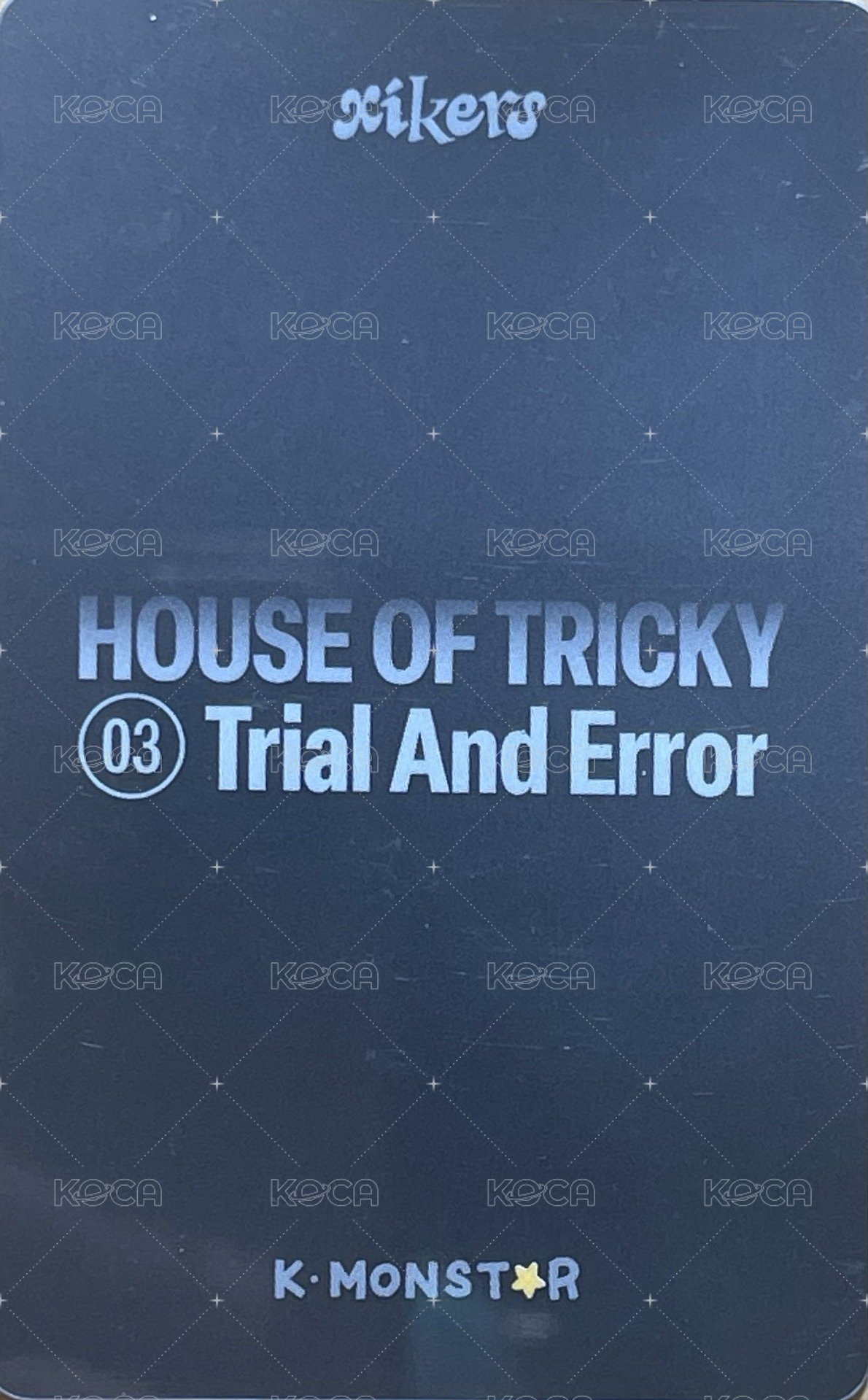 迷三 km 幸運卡 小籠包ver. 背面