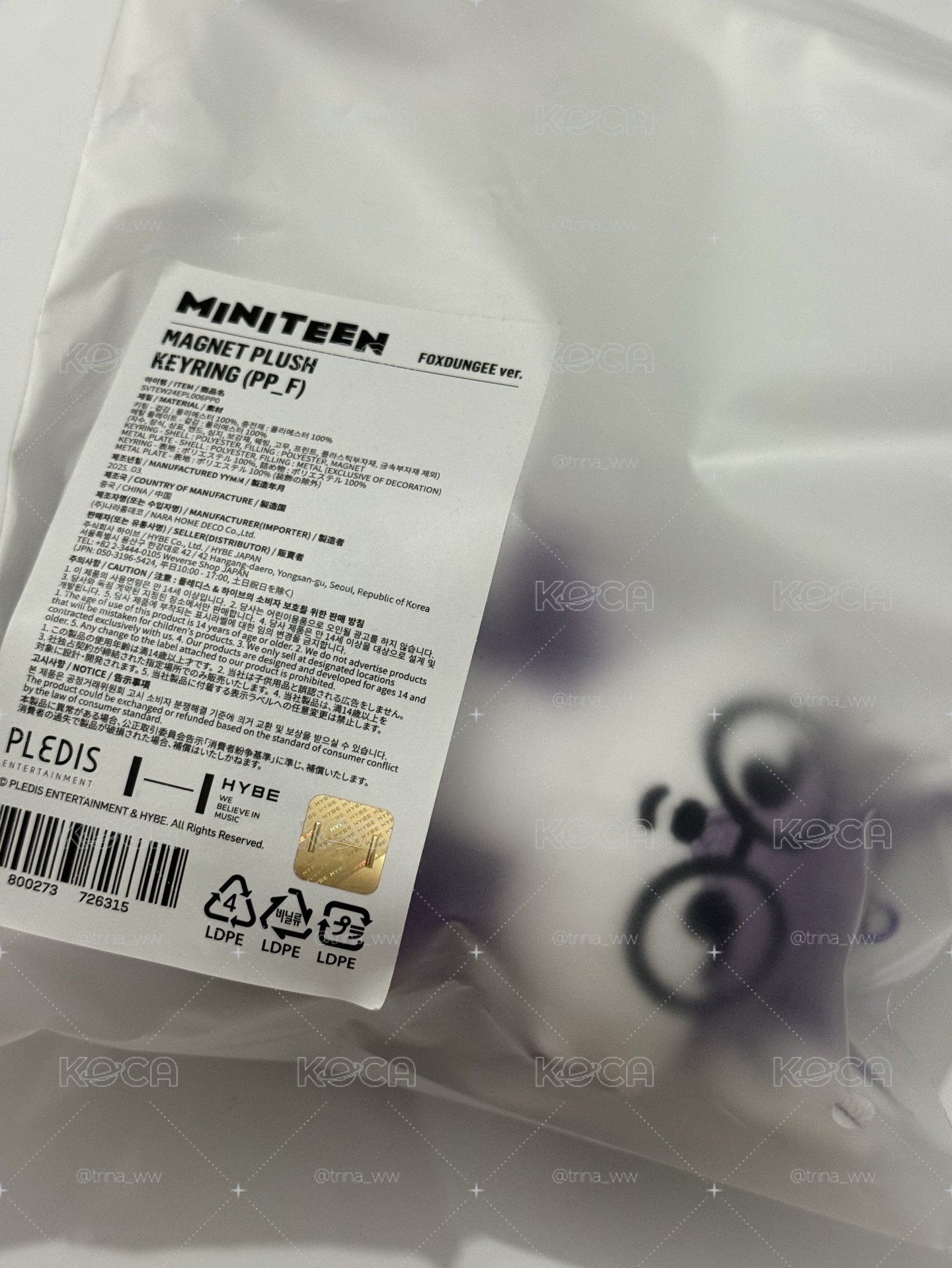 MINITEEN 圓坐娃