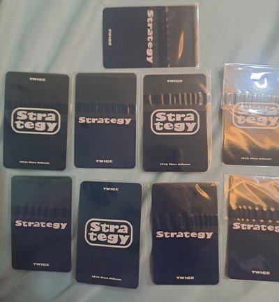 TWICE strategy特典卡