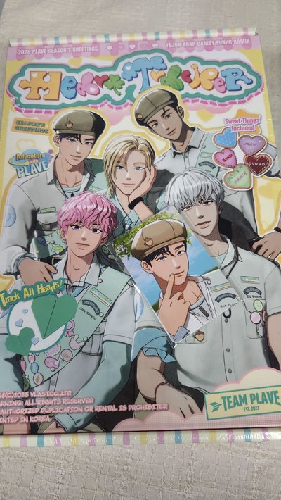 全新未拆 PLAVE 季節禮 年曆 2025 2026年曆 YT特典卡