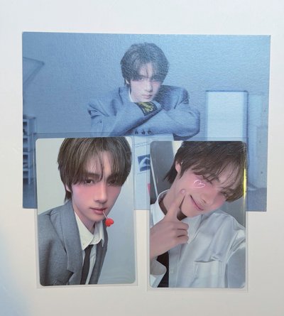 TWS PLAY HARD 灰版 雙專卡+明信片 湊套