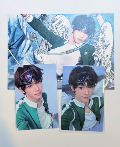 TWS PLAY HARD 藍版 雙專卡+明信片 湊套