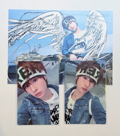 TWS PLAY HARD 藍版 雙專卡+明信片 湊套