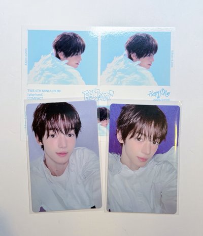 TWS PLAY HARD 單封 雙專卡+明信片 湊套