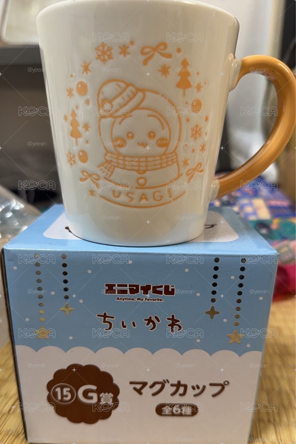 CHIIKAWA 冬日一番賞 小八娃 烏薩奇馬克杯