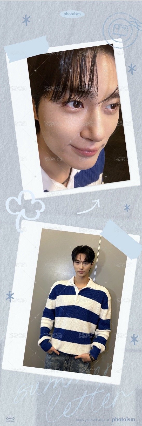 PHOTOISM X BWS 人生四格卡  背面