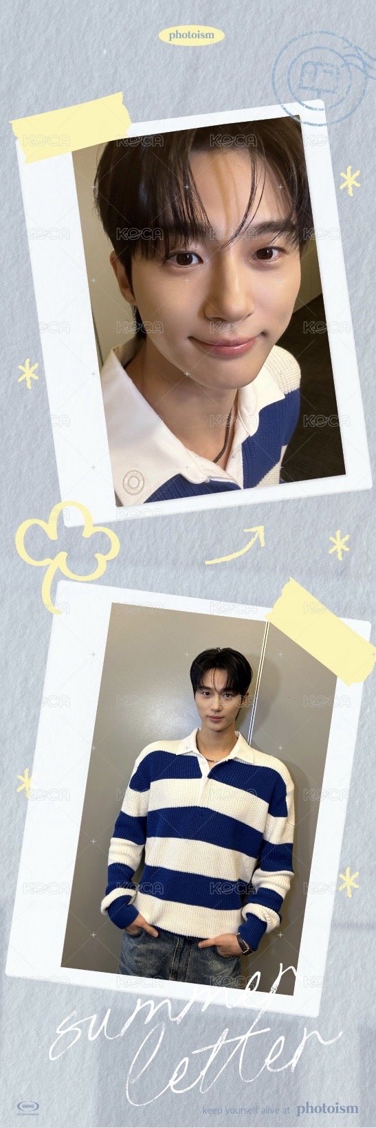 PHOTOISM X BWS 人生四格卡  背面