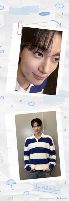 PHOTOISM X BWS 人生四格卡  背面