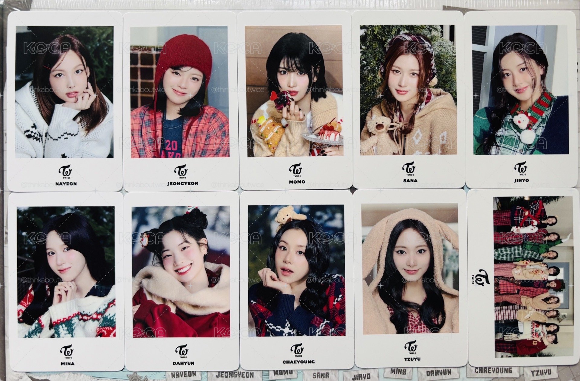 TWICE 2025 冬日小卡 快閃店