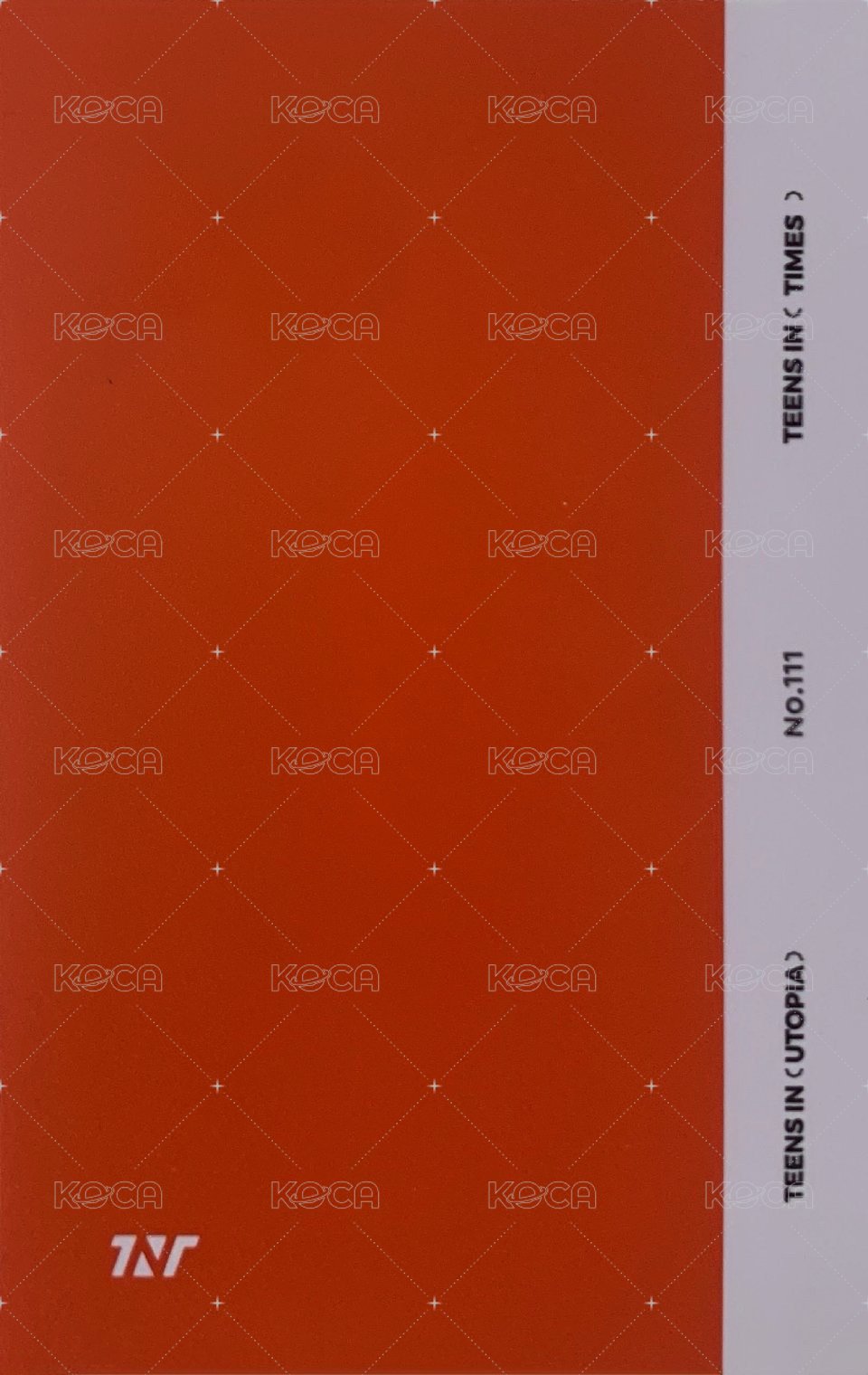 二專 團封 ID卡 專輯卡  背面