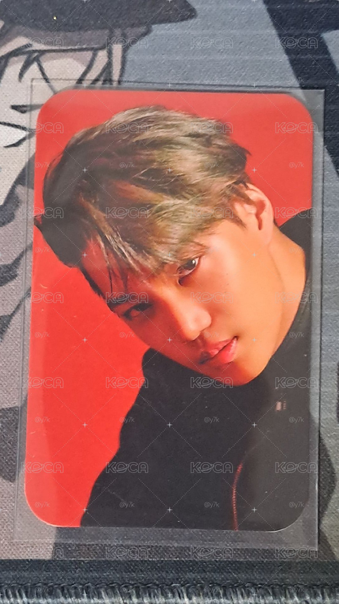 Super M KAI Jopping" era tour merchandise. 
