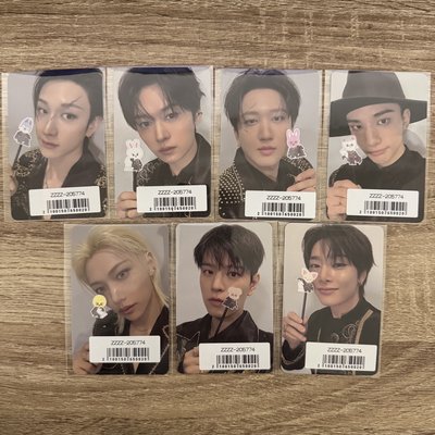 Stray kids 日本 Force 年曆 Sony 特典卡 小卡