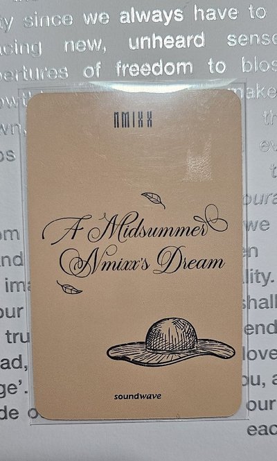 仲夏夜 sw 線下 3.0 簽售卡 草帽