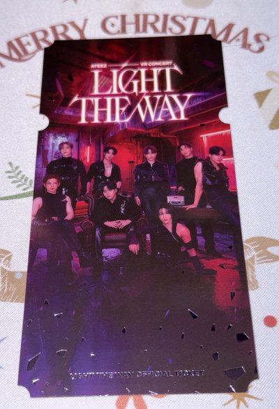 LIGHT THE WAY 電影票根 