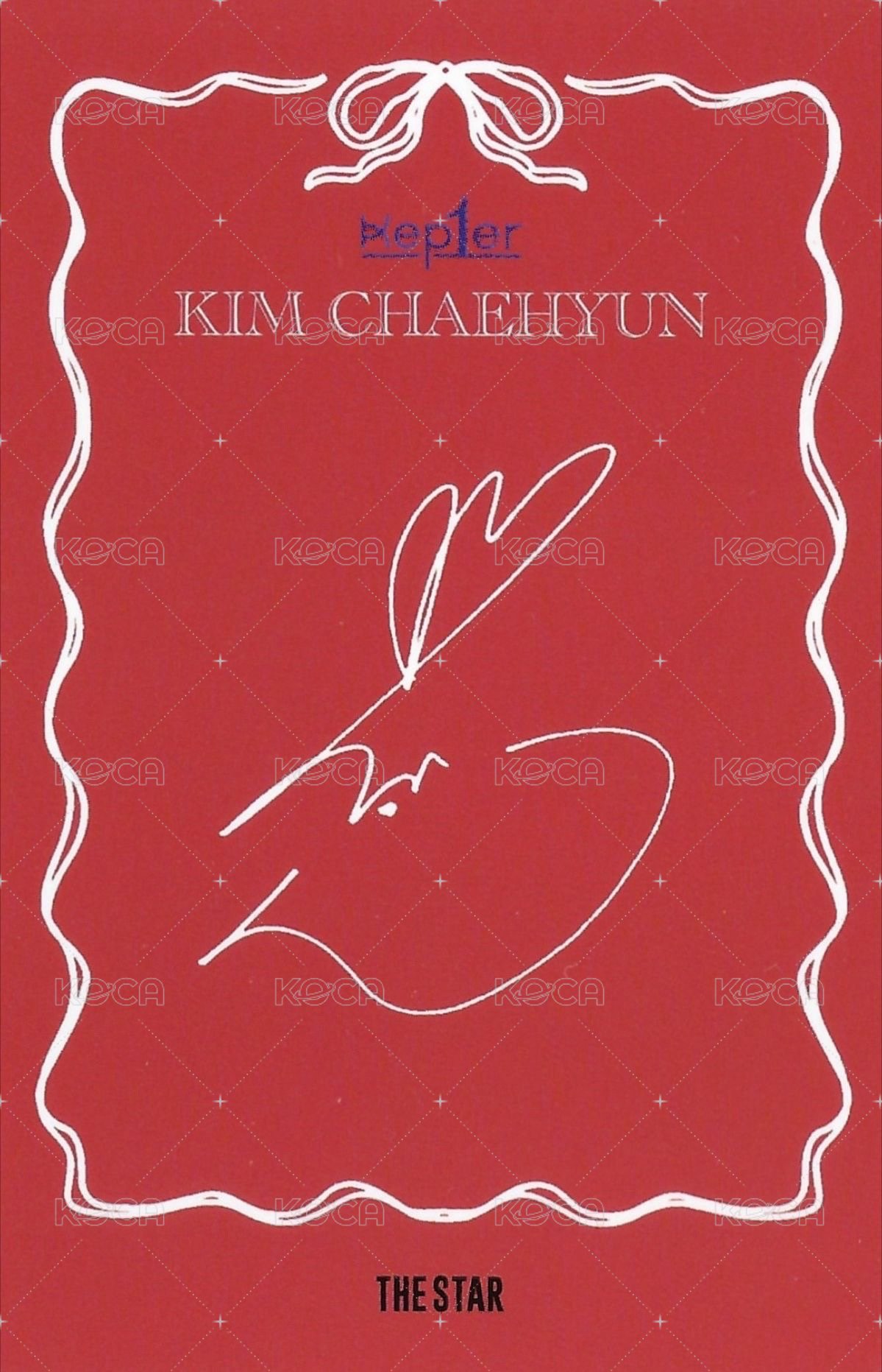 The Star 5.0 雜誌卡  背面