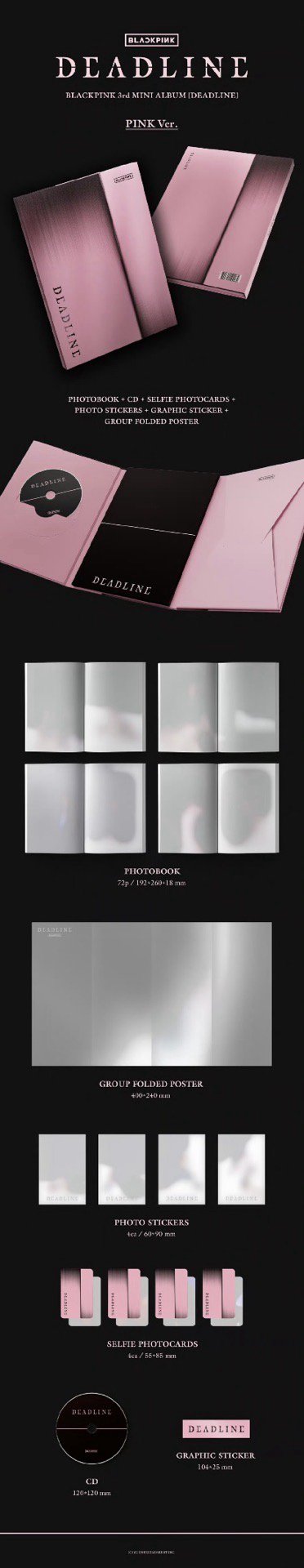 Blackpink Deadline Album 預購