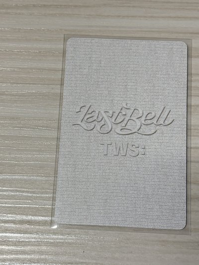 Tws 申惟 單曲 小卡（需多帶一張3 4 5 6 的卡 1：1）