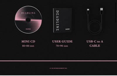 （非現/預購）BLACKPINK 3rd MINI ALBUM [DEADLINE] MOOD LIGHT Ver.
